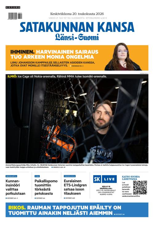 Satakunnan Kansa Länsi-Suomi 20.5.2026