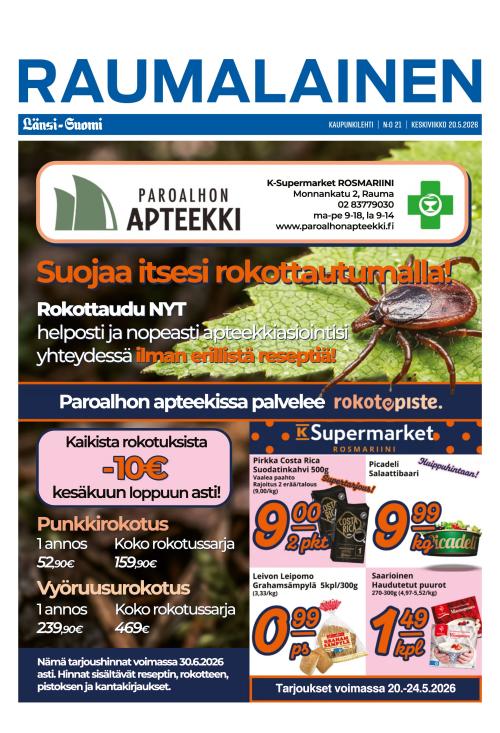 Raumalainen 20.5.2026