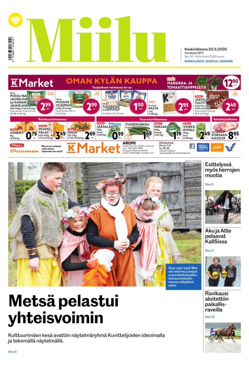 Miilu 20.5.2026