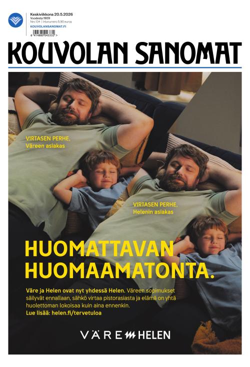 Kouvolan Sanomat 20.5.2026