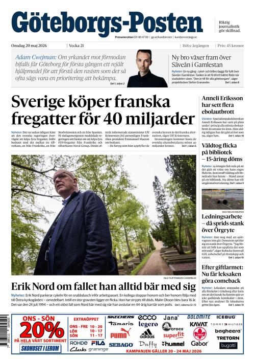 Göteborgs-Posten 20.5.2026