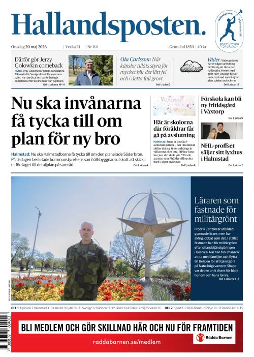 Hallandsposten 20.5.2026