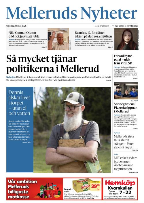 Melleruds nyheter 20.5.2026