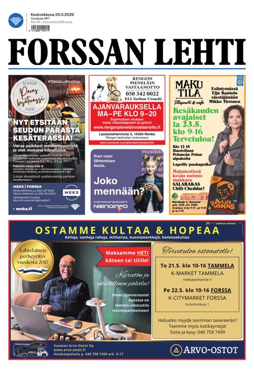 Forssan Lehti 20.5.2026