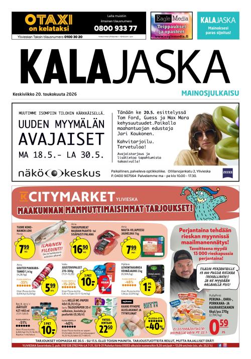 Kalajokilaakso ja Kalajaska 20.5.2026