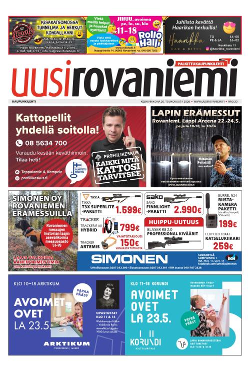 Uusi Rovaniemi 20.5.2026