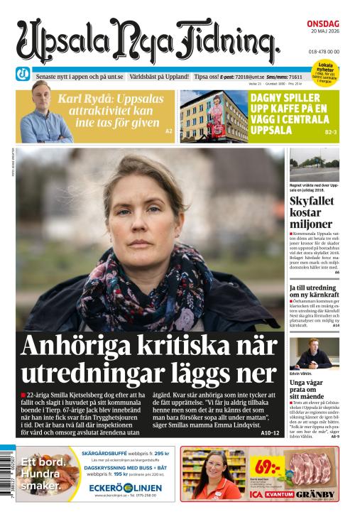 Upsala Nya Tidning 20.5.2026