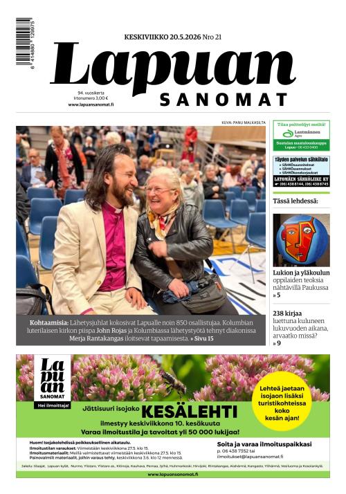 Lapuan Sanomat 20.5.2026