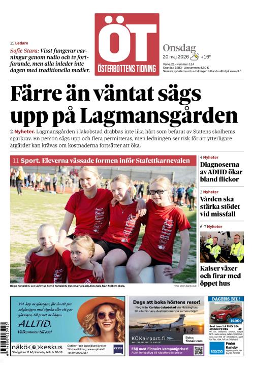 Österbottens Tidning 20.5.2026