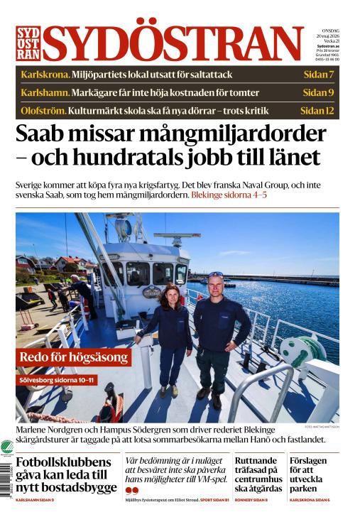 Sydöstran 20.5.2026
