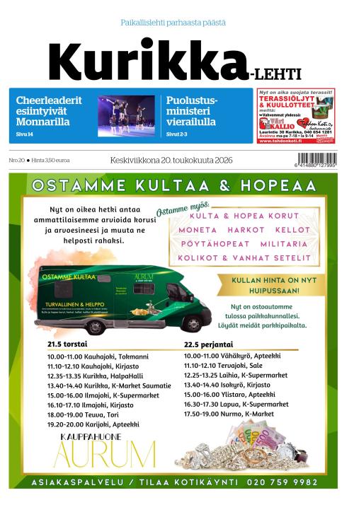 Kurikka-lehti 20.5.2026