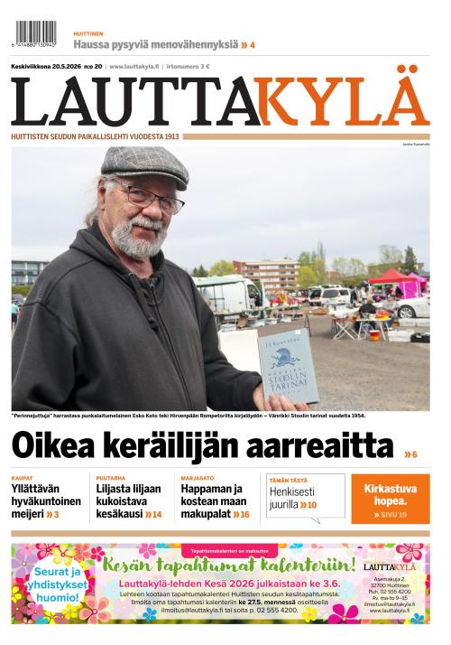 Lauttakylä-lehti 20.5.2026