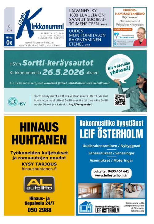 Kirkkonummi-lehti 21.5.2026