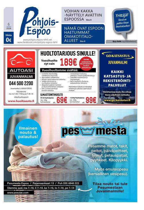 Pohjois-Espoo 21.5.2026