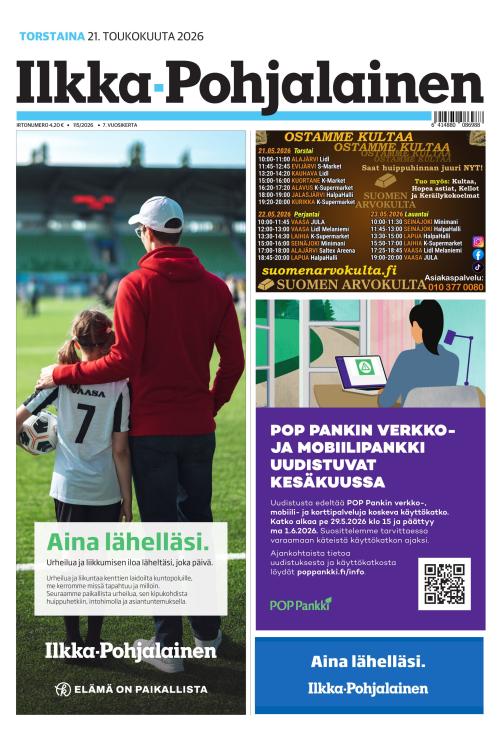 Ilkka-Pohjalainen 21.5.2026