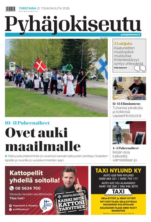 Pyhäjokiseutu 21.5.2026