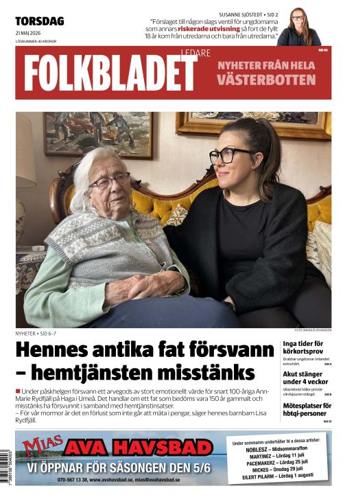 Folkbladet (Västerbotten) (SE) 21.5.2026