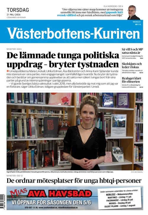 Västerbottens-Kuriren (SE) 21.5.2026