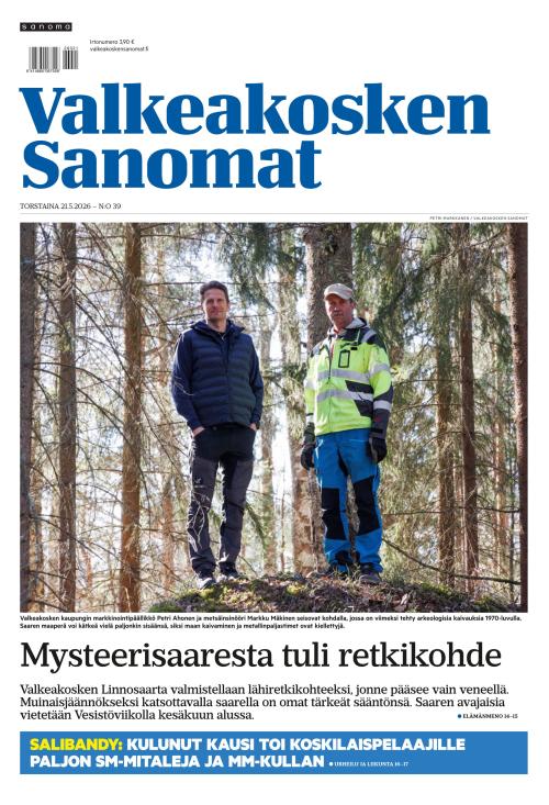 Valkeakosken Sanomat 21.5.2026