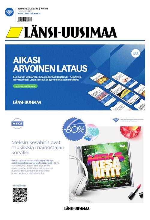 Länsi-Uusimaa 21.5.2026