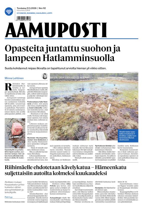 Aamuposti 21.5.2026