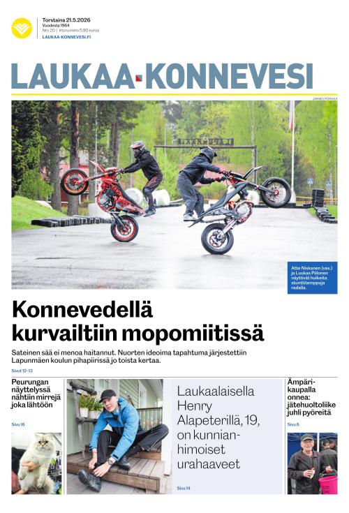 Laukaa-Konnevesi 21.5.2026