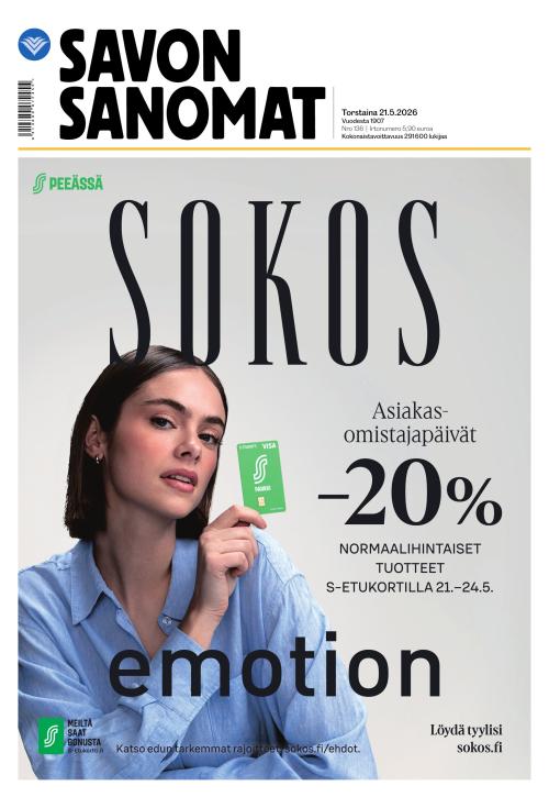Savon Sanomat 21.5.2026