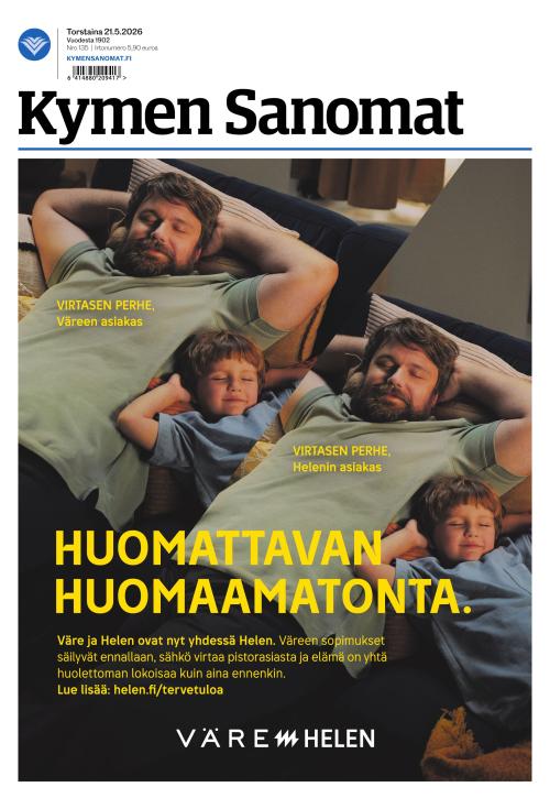 Kymen Sanomat 21.5.2026