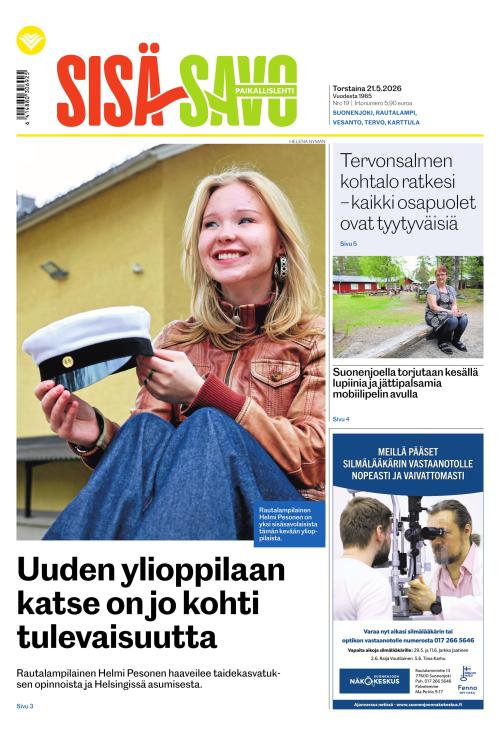 Paikallislehti Sisä-Savo 21.5.2026