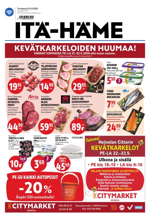 Itä-Häme 21.5.2026