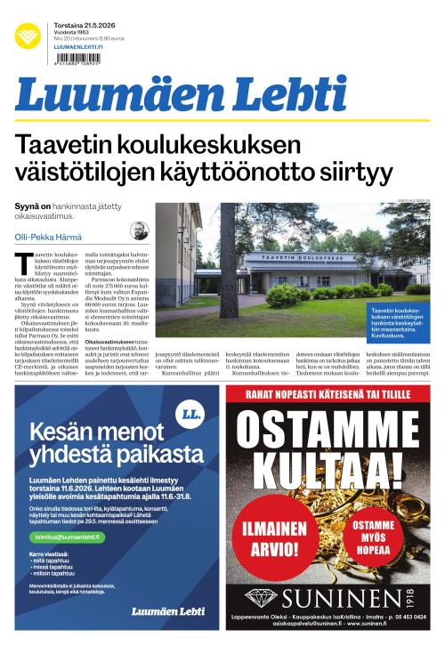Luumäen Lehti 21.5.2026