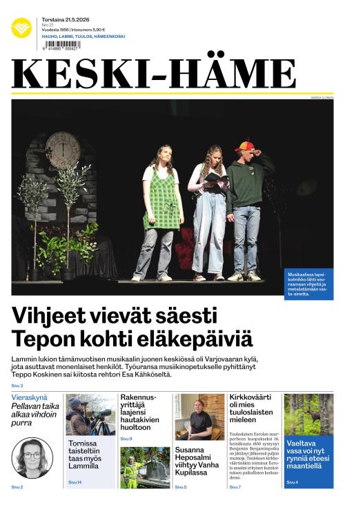 Keski-Häme 21.5.2026