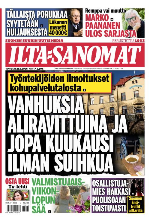 Ilta-Sanomat 21.5.2026