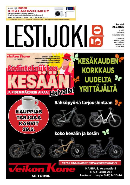 Lestijoki-lehti 21.5.2026