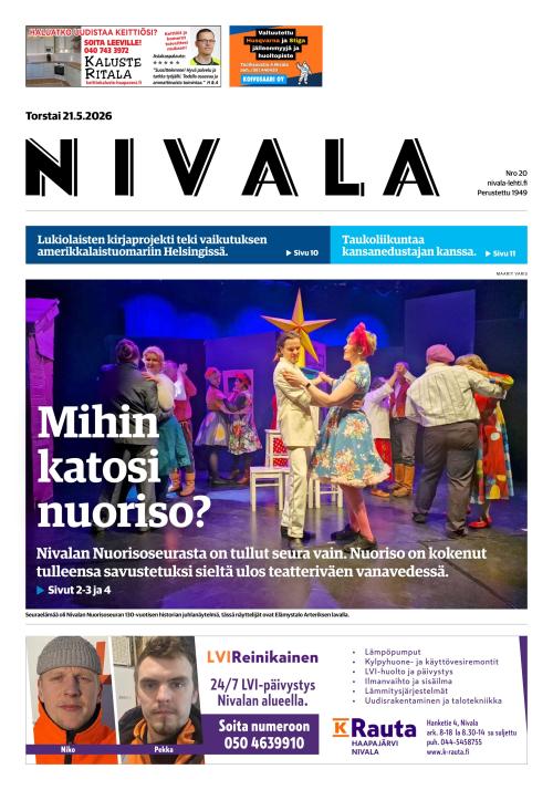 Nivala-lehti 21.5.2026