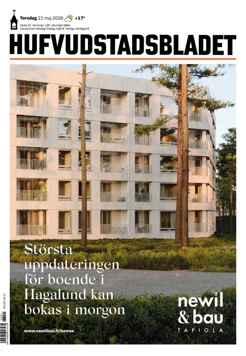 Hufvudstadsbladet 21.5.2026