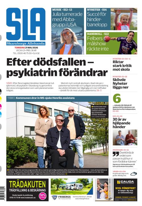 Skaraborgs Allehanda 21.5.2026