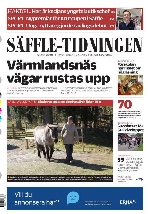 Säffle-Tidningen 21.5.2026