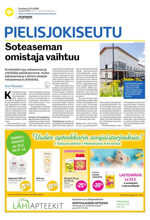 Pielisjokiseutu 21.5.2026