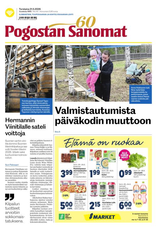 Pogostan Sanomat 21.5.2026
