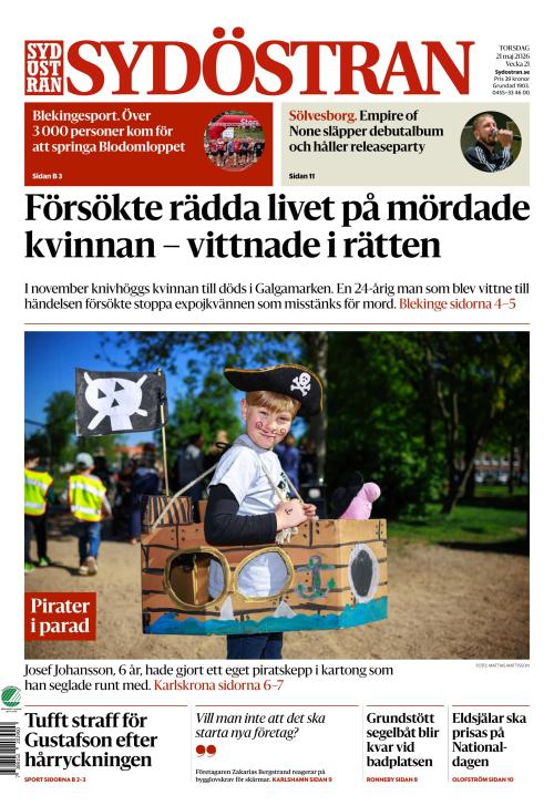 Sydöstran 21.5.2026