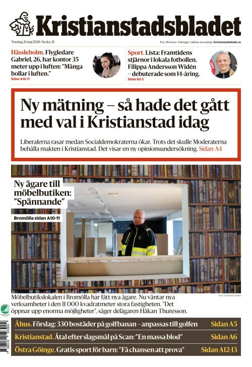 Kristianstadsbladet 21.5.2026