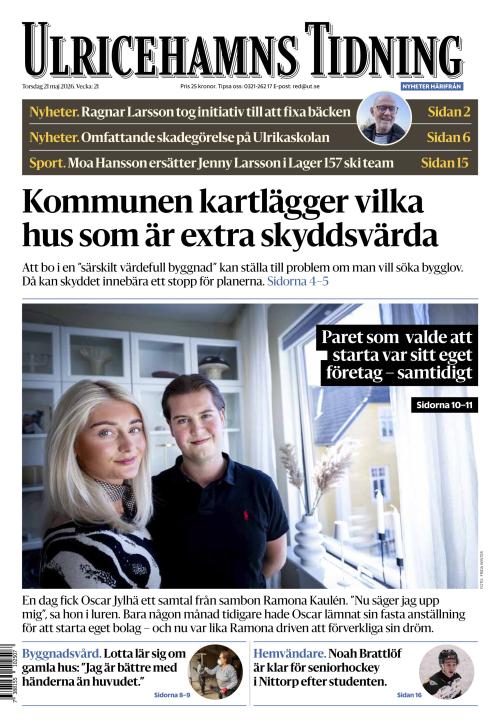 Ulricehamns Tidning 21.5.2026