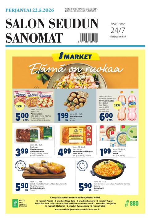 Salon Seudun Sanomat 22.5.2026