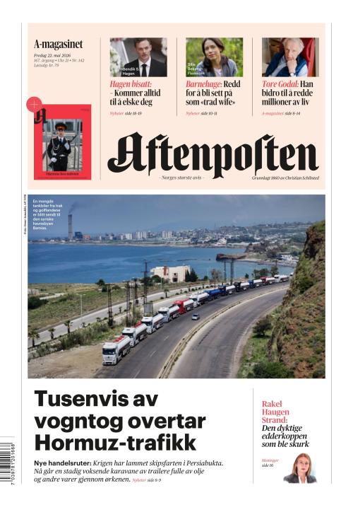 Aftenposten 22.5.2026