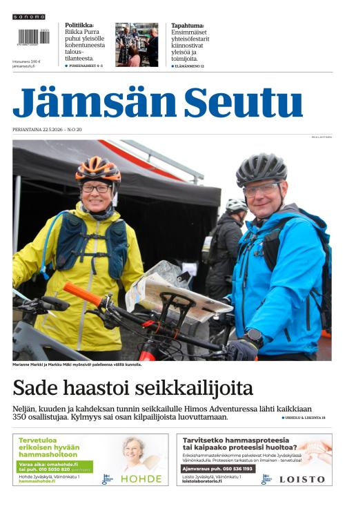 Jämsän Seutu ja Vekkari 22.5.2026