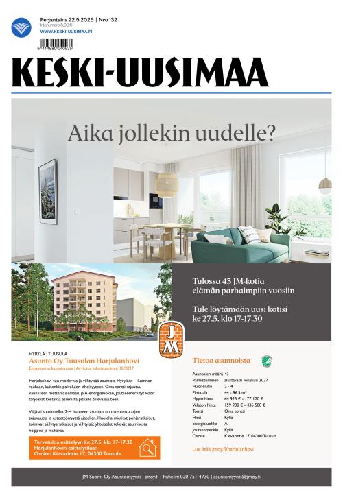 Keski-Uusimaa 22.5.2026