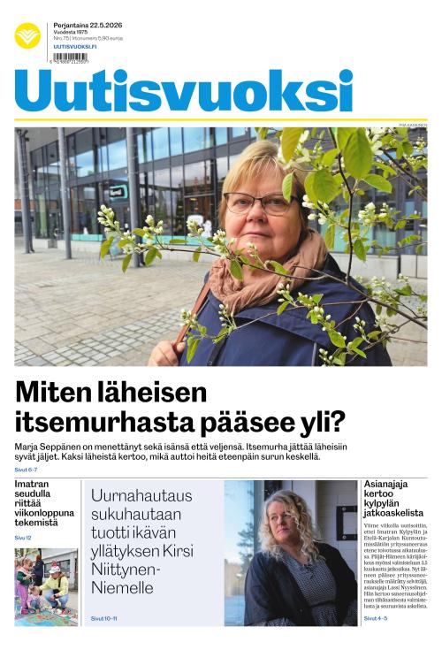 Uutisvuoksi 22.5.2026