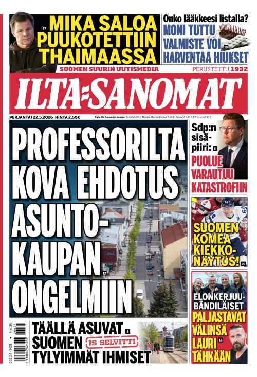 Ilta-Sanomat 22.5.2026