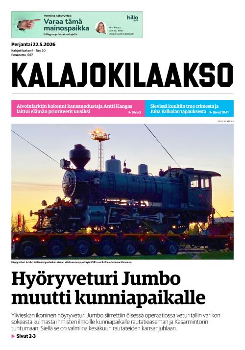 Kalajokilaakso ja Kalajaska 22.5.2026